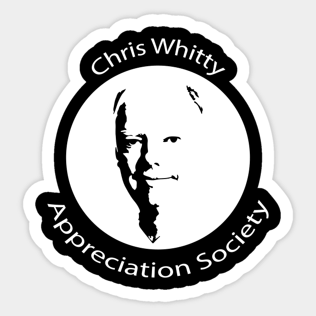 Chris Whitty Appreciation Society Sticker by SkelBunny